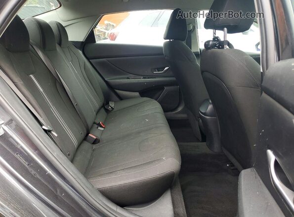 5NPLM4AG5NH071337 2022 HYUNDAI ELANTRA Charcoal Widok tylnych siedzeń