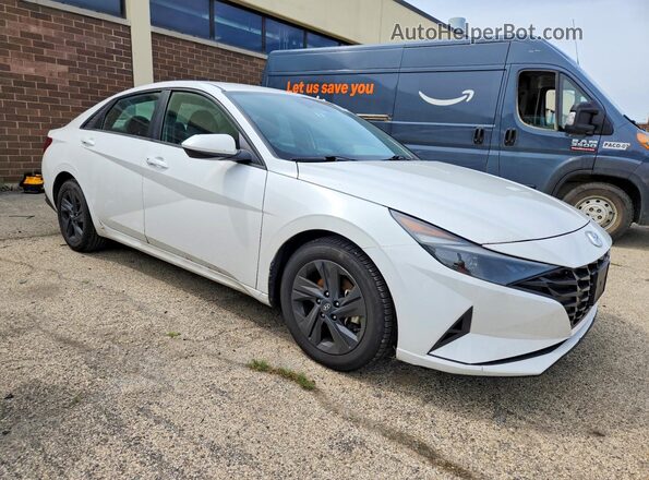 5NPLM4AG5PH103478 2023 HYUNDAI ELANTRA Белый Передняя правая четверть