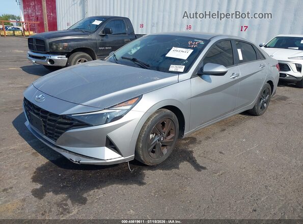 5NPLM4AG5PH109894 2023 HYUNDAI ELANTRA Silver Передня ліва чверть