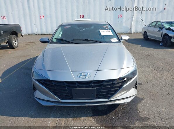 5NPLM4AG5PH109894 2023 HYUNDAI ELANTRA Silver Вид щитка приладів