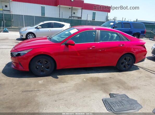 5NPLM4AG6MH001649 2021 HYUNDAI ELANTRA Red სალონის 360-გრადუსიანი ხედი