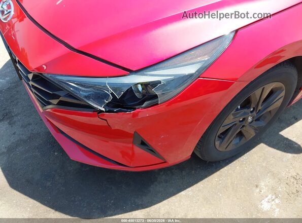 5NPLM4AG6MH001649 2021 HYUNDAI ELANTRA Red 