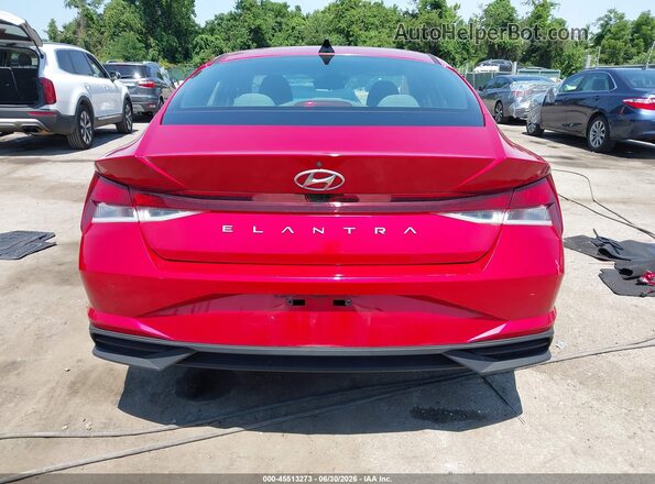5NPLM4AG6MH001649 2021 HYUNDAI ELANTRA Red 