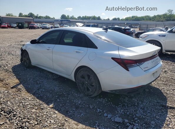 5NPLM4AG6MH010898 2021 HYUNDAI ELANTRA White უკანა მარცხენა