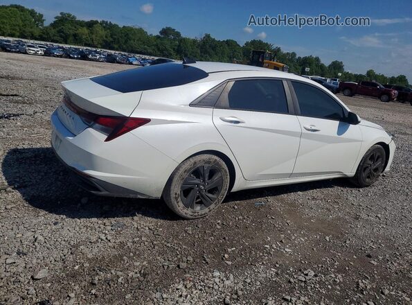 5NPLM4AG6MH010898 2021 HYUNDAI ELANTRA White უკანა მარჯვენა
