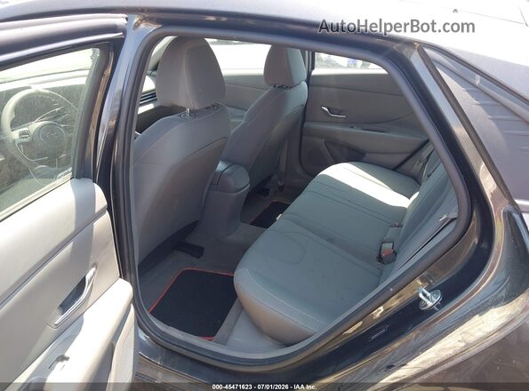 5NPLM4AG6MH011386 2021 HYUNDAI ELANTRA Gray Vista de la etiqueta del VIN