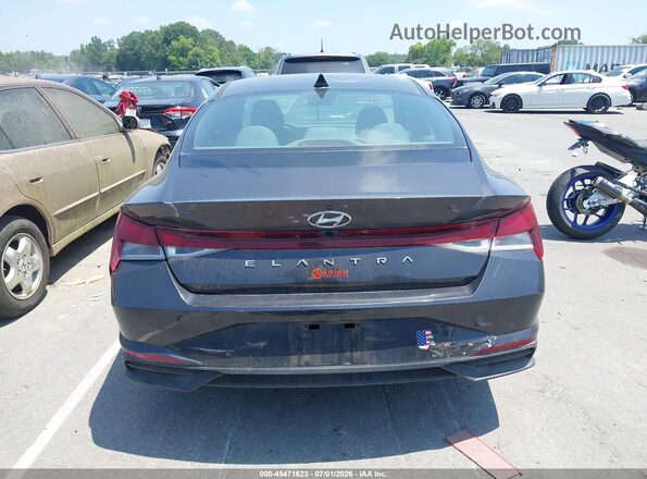 5NPLM4AG6MH011386 2021 HYUNDAI ELANTRA Gray 