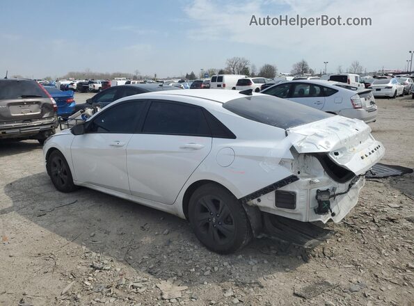 5NPLM4AG6MH025398 2021 HYUNDAI ELANTRA White Հետևի ձախ