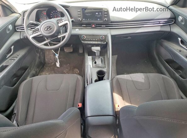 5NPLM4AG6MH025398 2021 HYUNDAI ELANTRA White Առջևի վահանակի տեսք
