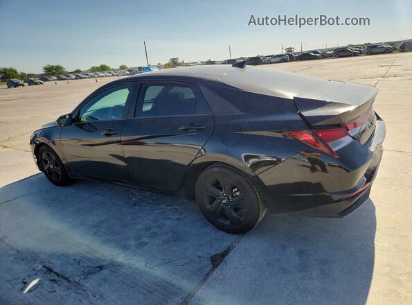 5NPLM4AG6MH029841 2021 HYUNDAI ELANTRA Black Հետևի ձախ