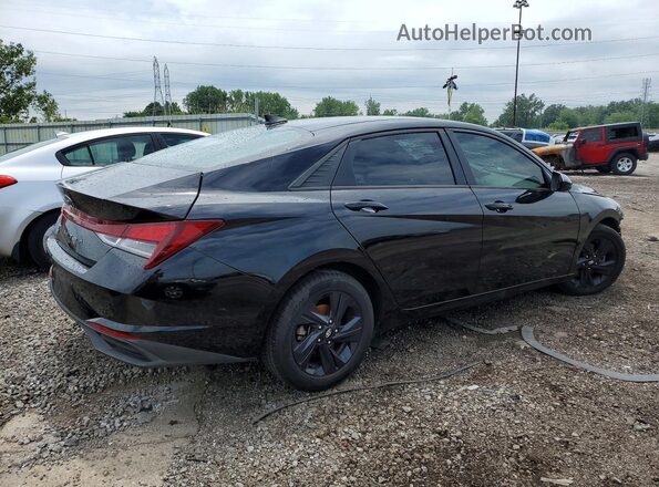 5NPLM4AG6MH037700 2021 HYUNDAI ELANTRA Black Հետևի աջ