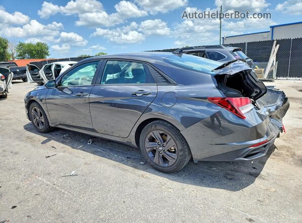 5NPLM4AG6NH079138 2022 HYUNDAI ELANTRA Gray უკანა მარცხენა