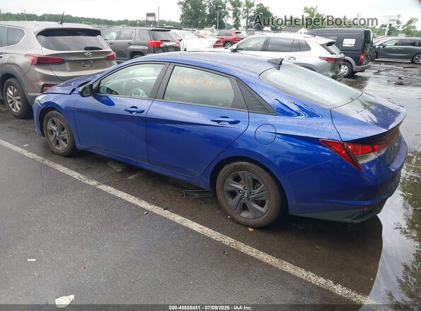5NPLM4AG6PH117308 2023 HYUNDAI ELANTRA Blue Հետևի ձախ