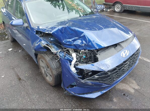 5NPLM4AG6PH117308 2023 HYUNDAI ELANTRA Blue Դիմացի տեսք