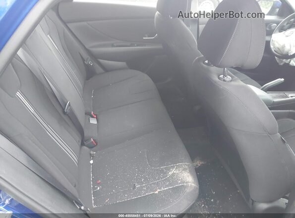 5NPLM4AG6PH117308 2023 HYUNDAI ELANTRA Blue VIN կոդի պիտակի տեսք