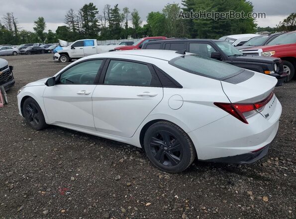 5NPLM4AG7MH017438 2021 HYUNDAI ELANTRA White უკანა მარცხენა