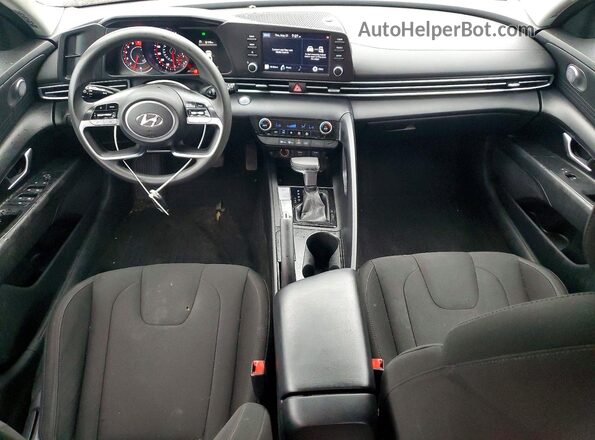 5NPLM4AG7MH017438 2021 HYUNDAI ELANTRA White წინა პანელის ხედი