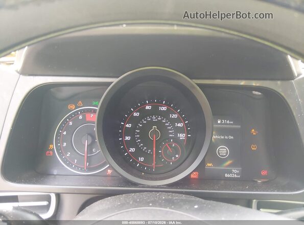 5NPLM4AG7MH026477 2021 HYUNDAI ELANTRA Silver Widok tylnych siedzeń