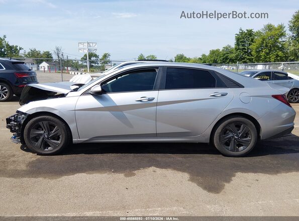 5NPLM4AG7MH026477 2021 HYUNDAI ELANTRA Silver Widok wnętrza 360 stopni