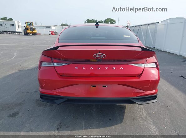 5NPLM4AG7MH028309 2021 HYUNDAI ELANTRA Red 