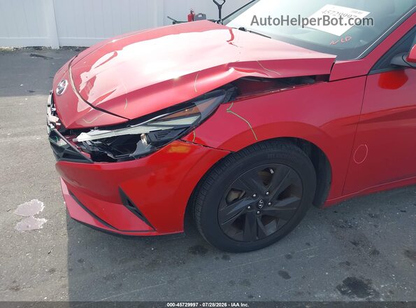 5NPLM4AG7MH028309 2021 HYUNDAI ELANTRA Red 