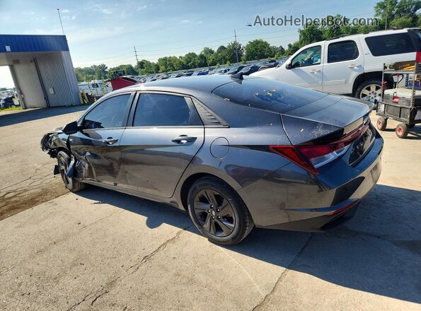 5NPLM4AG7MH028570 2021 HYUNDAI ELANTRA Charcoal Հետևի ձախ