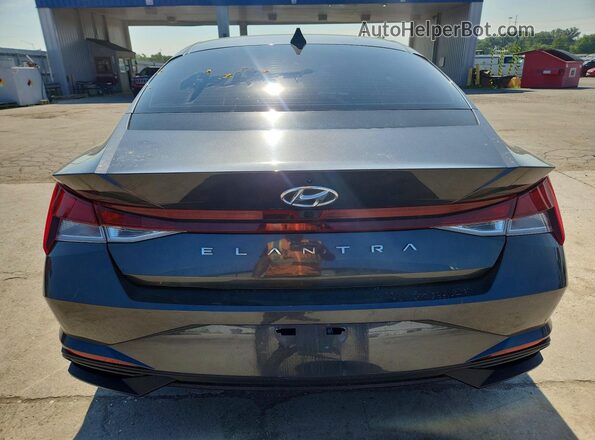5NPLM4AG7MH028570 2021 HYUNDAI ELANTRA Charcoal Հետևի տեսք