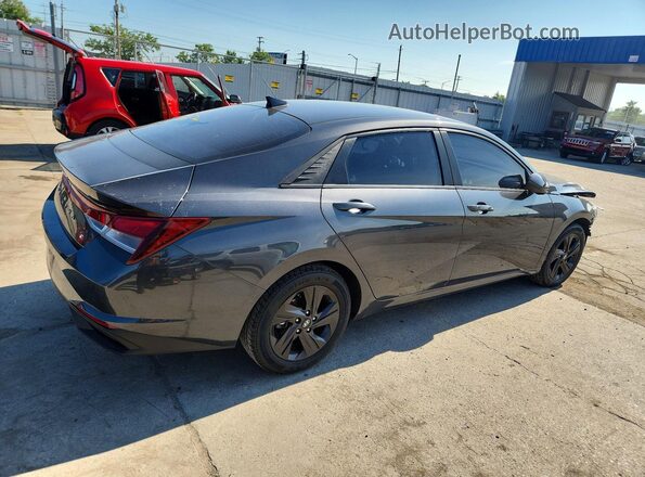5NPLM4AG7MH028570 2021 HYUNDAI ELANTRA Charcoal Հետևի աջ