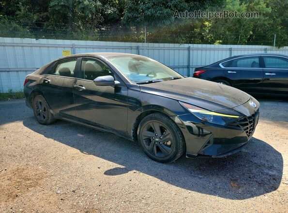 5NPLM4AG7MH029931 2021 HYUNDAI ELANTRA Black Առջևի աջ