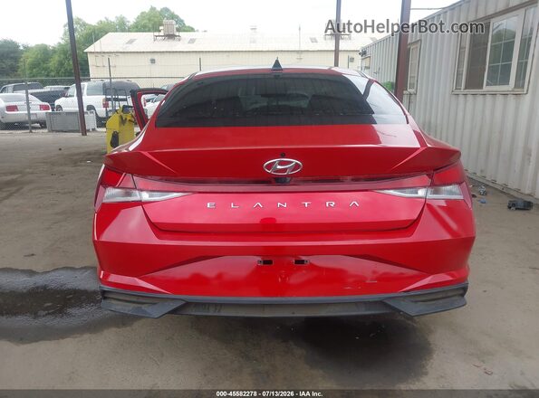 5NPLM4AG7MH051587 2021 HYUNDAI ELANTRA Red 