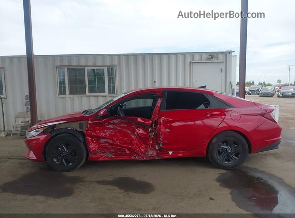 5NPLM4AG7MH051587 2021 HYUNDAI ELANTRA Red Панорамний вид салону 360°