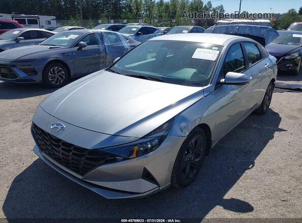 5NPLM4AG7PH091639 2023 HYUNDAI ELANTRA Серебряный Передняя левая четверть