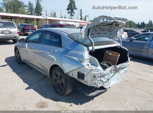 5NPLM4AG7PH091639 2023 HYUNDAI ELANTRA Серебряный Задняя левая четверть