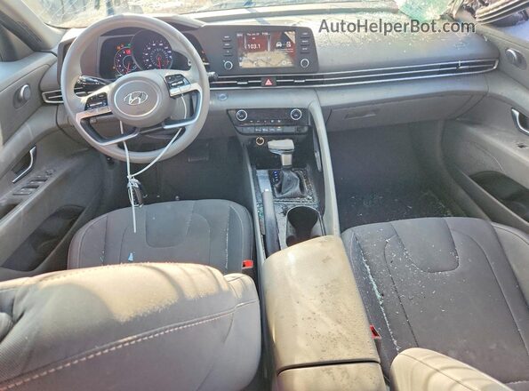 5NPLM4AG7PH099479 2023 HYUNDAI ELANTRA Silver Вид панелі приладів