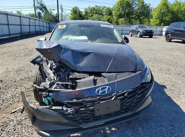 5NPLM4AG8MH002012 2021 HYUNDAI ELANTRA Gray წინა ხედი