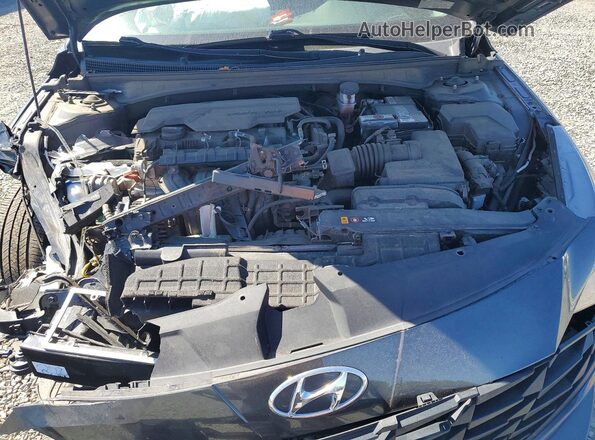 5NPLM4AG8MH002012 2021 HYUNDAI ELANTRA Gray უკანა სალონის ხედი