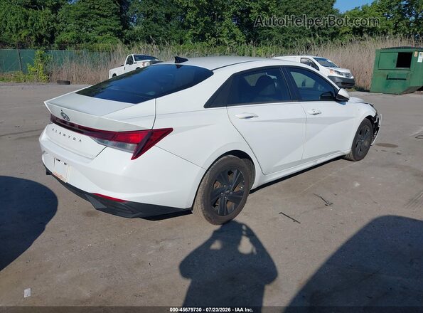 5NPLM4AG8MH011227 2021 HYUNDAI ELANTRA White უკანა მარჯვენა