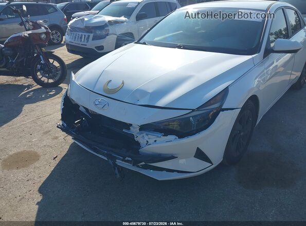 5NPLM4AG8MH011227 2021 HYUNDAI ELANTRA White 