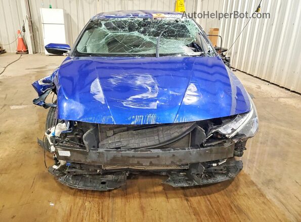 5NPLM4AG8MH035463 2021 HYUNDAI ELANTRA Blue Front view