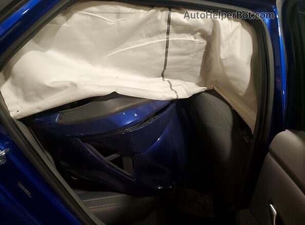 5NPLM4AG8MH035463 2021 HYUNDAI ELANTRA Blue Rear seats view