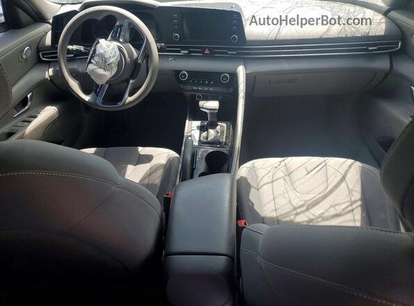 5NPLM4AG8PH090273 2023 HYUNDAI ELANTRA White Widok deski rozdzielczej