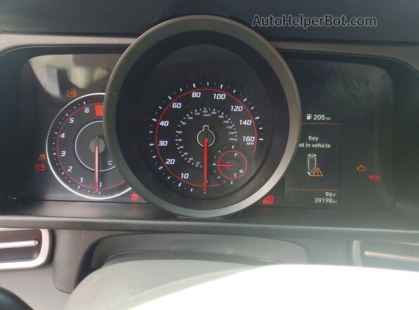 5NPLM4AG8PH090273 2023 HYUNDAI ELANTRA White Widok zestawu wskaźników