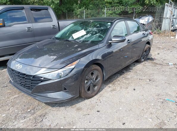 5NPLM4AG8PH110358 2023 HYUNDAI ELANTRA Gray Առջևի ձախ երեք քառորդ տեսարան