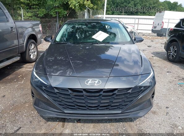 5NPLM4AG8PH110358 2023 HYUNDAI ELANTRA Gray Սարքավորումների վահանակի տեսք