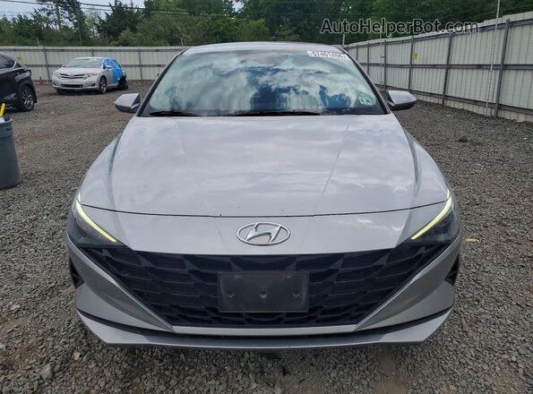 5NPLM4AG9MH010216 2021 HYUNDAI ELANTRA Gray Widok z przodu