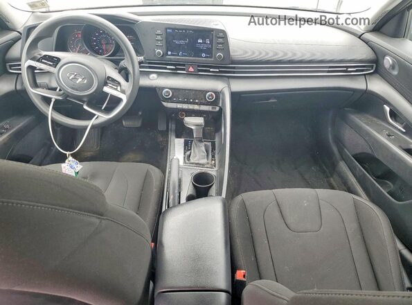 5NPLM4AG9MH010216 2021 HYUNDAI ELANTRA Gray Widok deski rozdzielczej