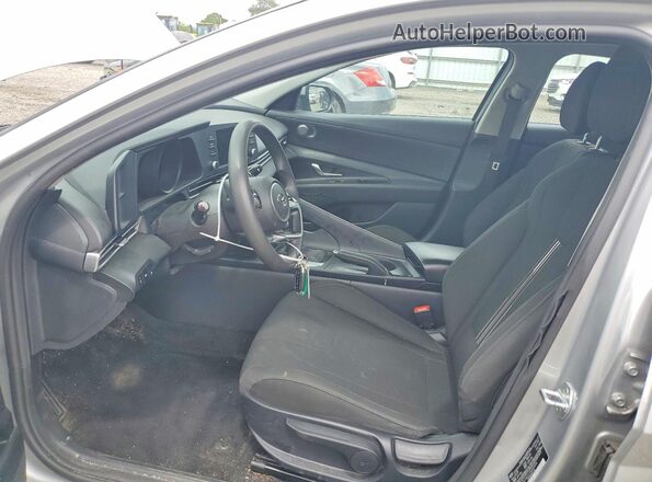 5NPLM4AG9MH010216 2021 HYUNDAI ELANTRA Gray Widok wnętrza z przodu