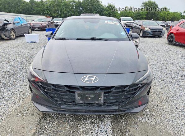5NPLM4AG9MH047024 2021 HYUNDAI ELANTRA Charcoal Widok z przodu