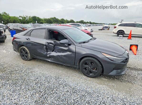 5NPLM4AG9MH047024 2021 HYUNDAI ELANTRA Charcoal Przód prawy