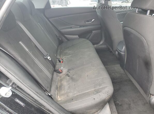 5NPLM4AG9NH063399 2022 HYUNDAI ELANTRA Черный Вид задних сидений
